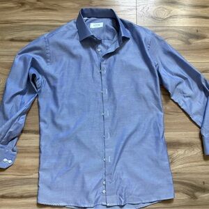 Eton Men's Classic Light Blue Dress Shirt